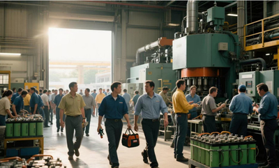 China World Technology Battery Service Group linha de produção da fábrica
