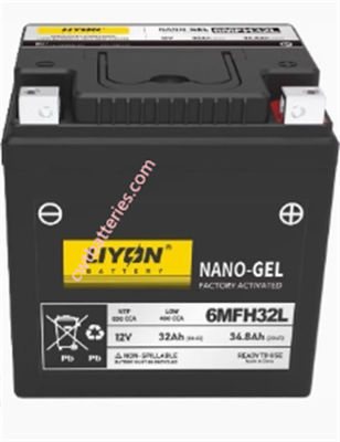Quality  Liyon 6MFH32L 12V 32Ah Atv  Battery High Power Energy Storage New Original factory