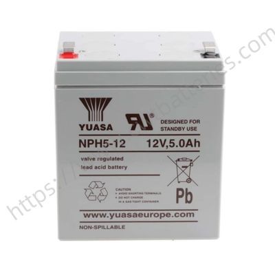 Quality  YUASA NPH5-12 High Rate VRLA Battery 12V 5.0Ah AGM Sealed Lead Acid Battery for UPS Emergency Power System factory