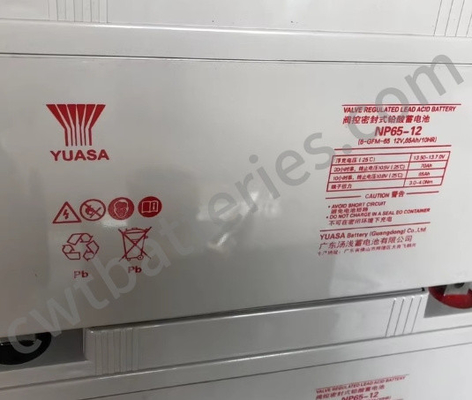 YUASA NP65-12 12V 65Ah Ventilbatterie VRLA Batterie Neues Original
