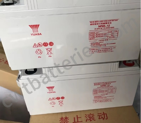 YUASA NP65-12 12V 65Ah Ventilbatterie VRLA Batterie Neues Original