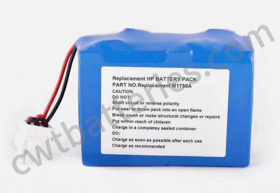 M1758A Defibrillator Battery Lithium Ion Batteries For Medical Devices HP M1722A M1722B M1723A M1724A