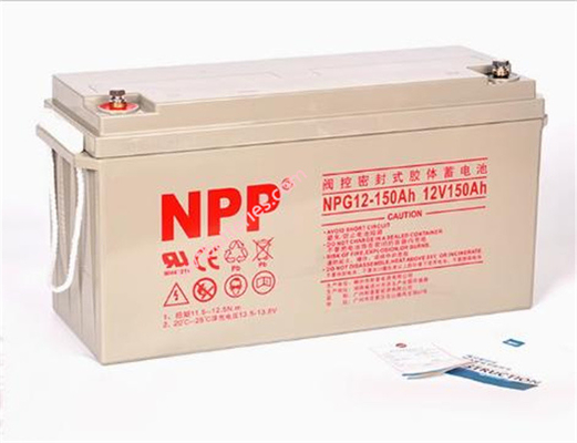 ODM NPG12-150Ah 12V AA Solar Batteries Gel Deep Cycle For UPS Off Grid