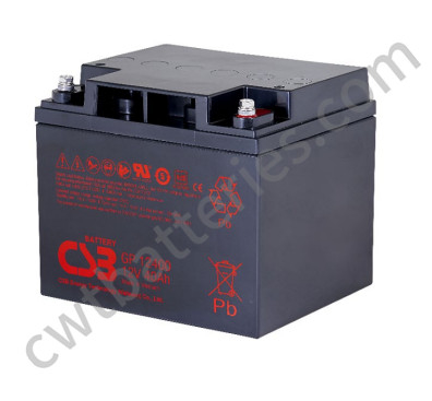 CSB GP12400 12V 40Ah Valve Battery Sealed Lead Acid Battery New Original