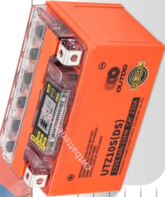 OUTDO UTZ10S(DS) 12V 8.6AH Rechargeable Battery New Original Orange Color Motorcycle Battery 