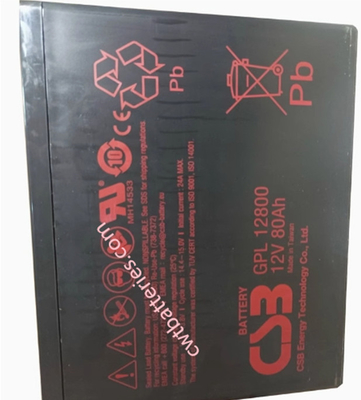 CSB GPL12800 12V 80AH Rechargeable VRLA Battery New Original Energy Store Battery