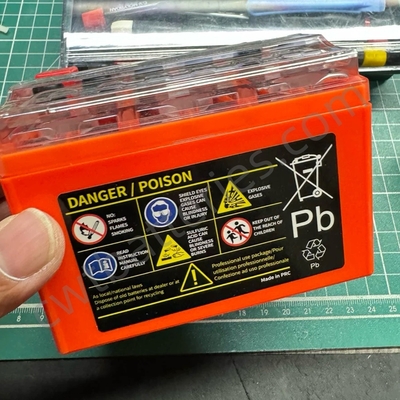 OUTDO UTZ7S(DS) Digital Display Intelligent Battery 12V 6AH Rechargeable Motorcycle Batteries High Performance