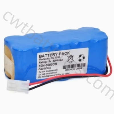 Fukuda FC-1760 Defibrilatör tıbbi piller 10N-3000SCR 12V 3000mAh