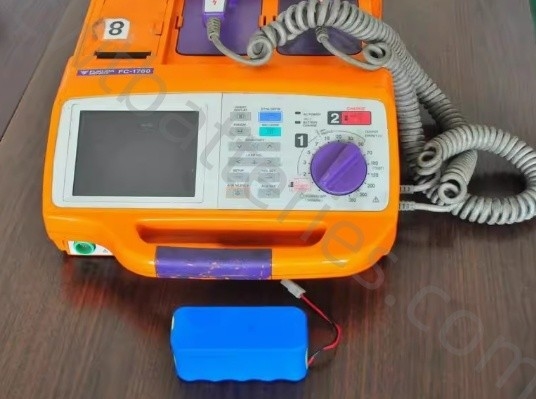 Fukuda FC-1760 Defibrilatör tıbbi piller 10N-3000SCR 12V 3000mAh