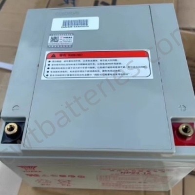 12V 24AH Rechargeable AGM UPS VRLA Batteries YUASA NP24-12 for Solar System Energy Storage
