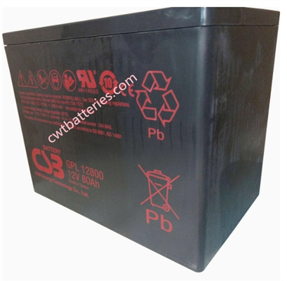 CSB GPL121000 Sealed Lead Acid VRLA Batteries 12V 100AH Customized