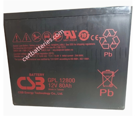 CSB GPL121000 Sealed Lead Acid VRLA Batteries 12V 100AH Customized