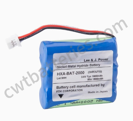 Rechargeable 3.6V 1900mAh NiMH Medical Equipment Battery HXA-BAT-2000 BAT-2000 For Omron HBP-1300 Monitor