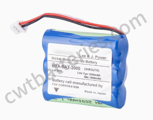 Rechargeable 3.6V 1900mAh NiMH Medical Equipment Battery HXA-BAT-2000 BAT-2000 For Omron HBP-1300 Monitor