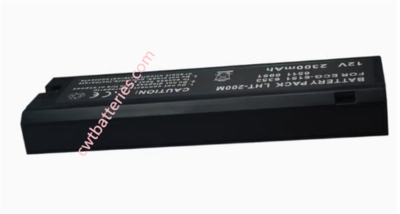 LC-S122AU 6543A 12V 2300mAh Medical Batteries for Nihon Kohden ECG-6951 ECG-6511