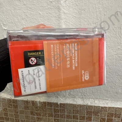 Swappable OUTDO YB7BL-BS DS Motorcycle Lead Acid Battery 12V 7Ah