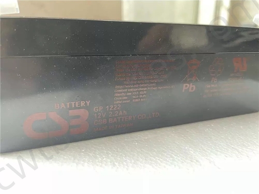CSB GP Valve Regulated Lead Acid Battery Replacement 12v 2.2Ah GP1222 UPS