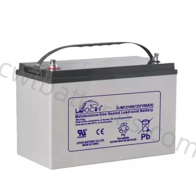 LEOCH DJM12100 Baterias VRLA reguladas por válvulas seladas 12V 100AH para UPSs solares