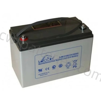 LEOCH DJM12100 Baterias VRLA reguladas por válvulas seladas 12V 100AH para UPSs solares