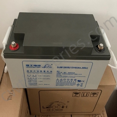 LEOCH DJM1265S Valve Regulated Vrla Agm Battery Rechargeable Deep Cycle 12V 65AH