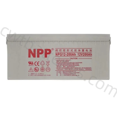 NPG12-200Ah Solar Lead Acid Deep Cycle Battery 200Ah 12V VRLA Rechargeable