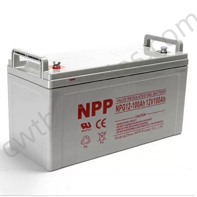 Armazenamento de RV Baterias solares Gel recarregável Ciclo profundo NPG12-100Ah 12V