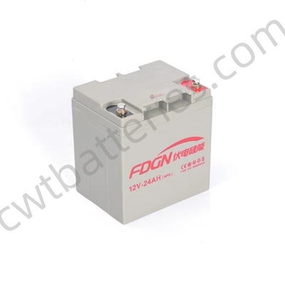 Deep Cycle Silicon Lithium Solar Batteries 12V 24Ah For Light OEM