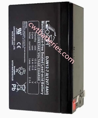 LEOCH DJM12-7.0 12V 7.0AH Sealed Valve Regulated Lead Acid Vrla Battery For Solar Wind Power