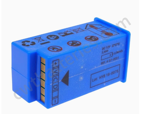 12V 2,8Ah LiMnO2 Baterias médicas recarregáveis 4-07-0001 HYB 18-0075 Para Schiller FRED EASY AED