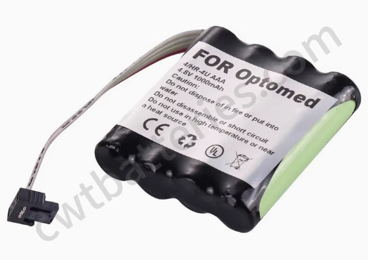 4.8V 1000mAh 4 HR-4U AAA แบตเตอรี่การแพทย์ แทนสําหรับ Optomed Smartscope M5 กล้องดิจิตอล