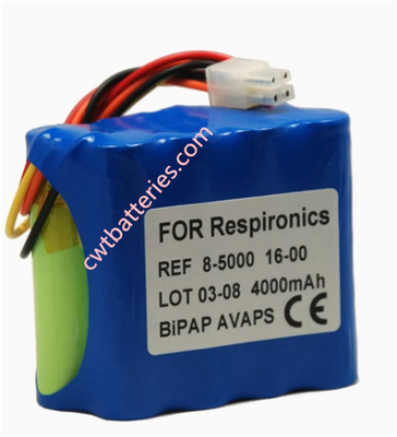 RESPIRONICS 8-500016-00 BiPAP Focus 4000mAh Compatible Battery