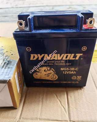Dynavolt MG5-3B-C 5AH 12V Motorcycle Battery Replacement