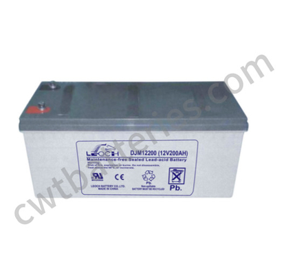 Odm Leoch DJM12200 Valve Gel VRLA Batteries Lead Acid 12V 200Ah