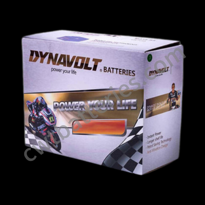 Lightweight 12V 8.6Ah Dynavolt MG10ZS-C Battery Pack Nano Gel