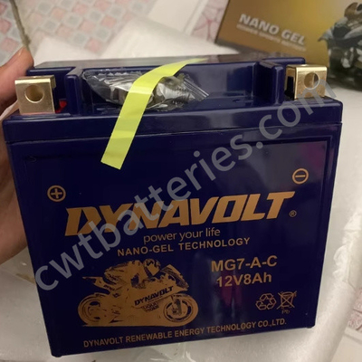 Dynavolt MG7-A-C Nano Gel Battery Motorbike Battery Replacement 12V 8Ah