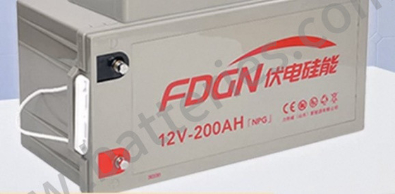 Bateria de gel solar de NPG anti-fuga 12V200Ah para alimentação UPS