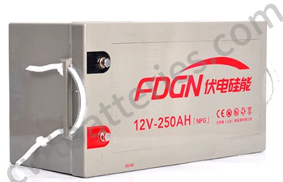 ODM NPG Solar Batteries 12V 250Ah Maintenance Free Uninterruptible Power Supply