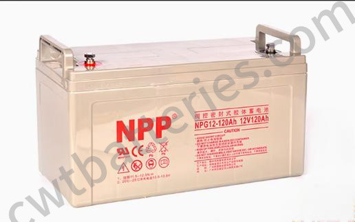 OEM Valve Regulated Gel Deep Cycle Solar Battery NPG12-120Ah 12V120Ah