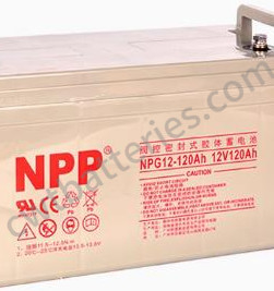 OEM Valve Regulated Gel Deep Cycle Solar Battery NPG12-120Ah 12V120Ah