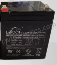 OEM 12V 5AH LEOCH UPS Battery DJW12-5.0 Sealed Lead Acid Battery