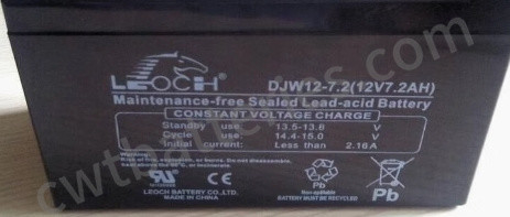 SLA LEOCH DJW12-7.2 12V 7.2AH UPS Batteries Deep Cycle Sealed