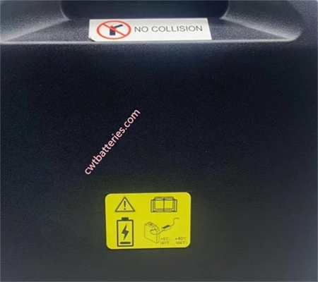 ODM NOBLELIFT PTE15Q 24 Volt 50AH Forklift Flt Battery New Original Black Color