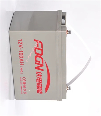 FDGN SMALL SOLAR BATTERY 12V 100Ah  Photovoltaic Energy Storage Battery Solar Panel Charging