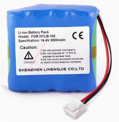 EDAN  FOR HYLB-102 Battery 14.4V 2600mAh Compatible New for SE-100 SE-1 SE-1200 SE-12 ECG Machine