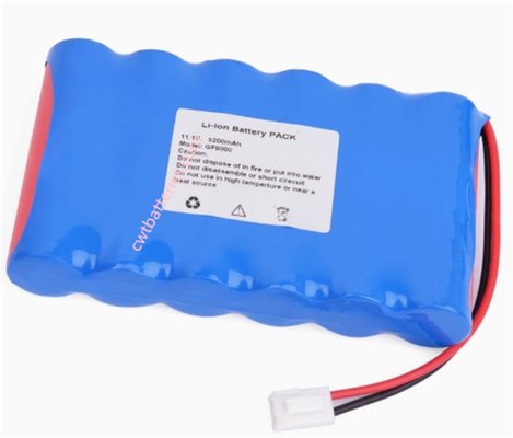 Guoteng GF9000 Li-ion Battery Pack New Compatible 11.1V 5200mAh for GT2000,GT6000,GF9000,GT9002,GT9003 ECG Machine