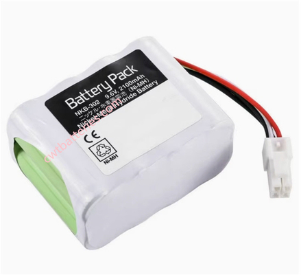 Nihon Kohden NKB-302 9.6V 2100mAh Bateria compatível Nova para OPV-1500 X064 OPV-1500K ECG
