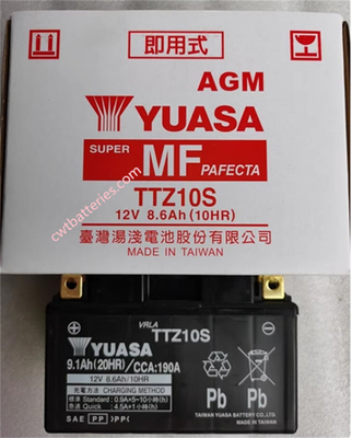 Yuasa YTZ10S Battery 12V 8.6Ah10HR New Original Motorcyle Battery