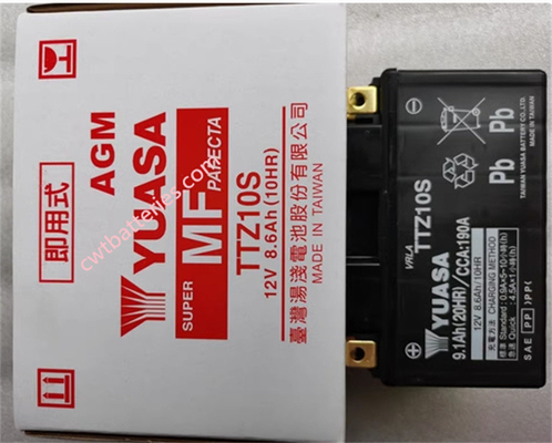 Yuasa YTZ10S Battery 12V 8.6Ah10HR New Original Motorcyle Battery