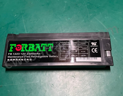 12V 2300mAh Used Lithium Batteries FORBATT FB1223 For Goldway Medical Monitor