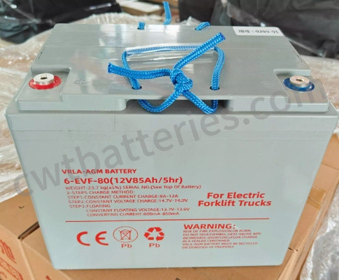 12V 85Ah 5HR Baterias de elevadores elétricos de íons de lítio Substituição NOBLELIFT 6-EVF-85